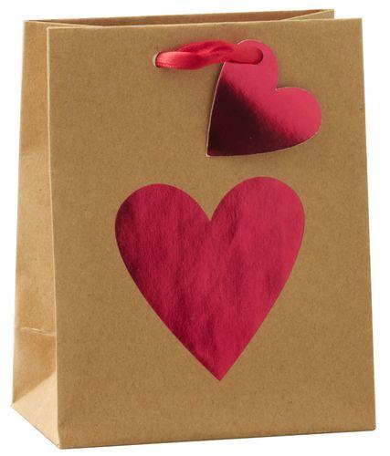 Presentpåse Hjärta