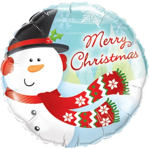 45cm Merry Christmas Snowman