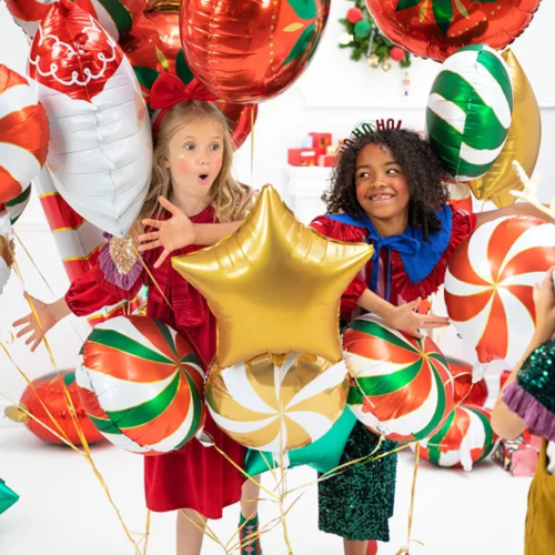 48cm Stjärna Matt Guld - S