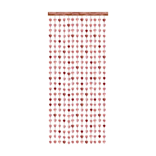 Partydraperi Hjärtan Rosé