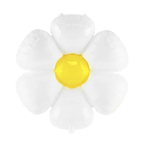 Daisy folieballong, 70x80 cm -XL