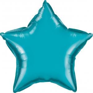 20" Folie Stjärna Turkos