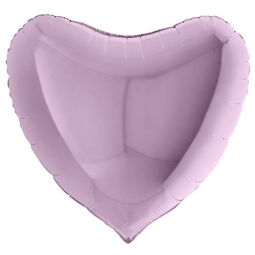 80cm Hjärta Ljuslila - XXXL