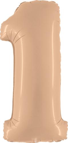 102cm Satin Nude Siffra 1 - XL