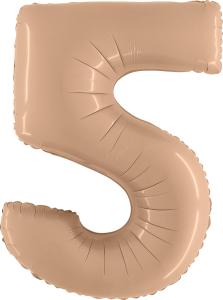 102cm Satin Nude Siffra 5 - XL