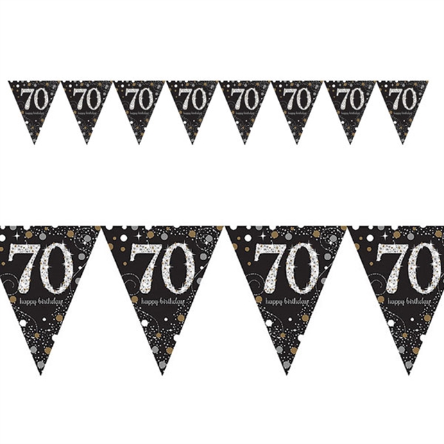 70år Banner Sparkling Celebration