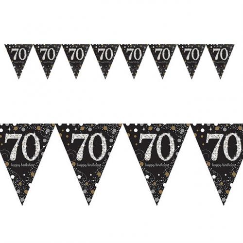 70år Banner Sparkling Celebration