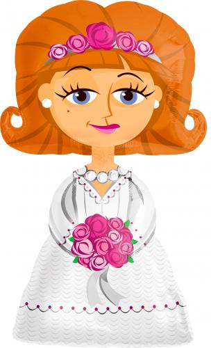 Bride AirWalker Folieballong