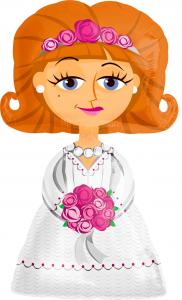 Bride AirWalker Folieballong