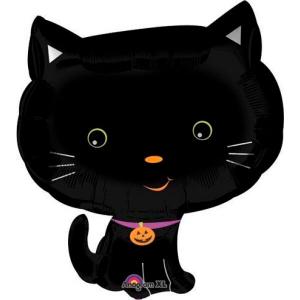 18" (46 cm) Svart Katt