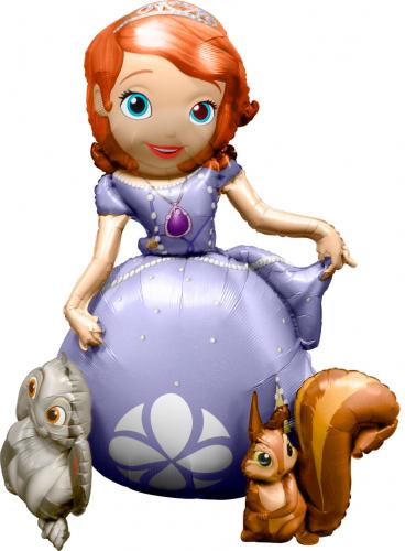 121cm Airwalker Prinsessa Sofia - XXXL