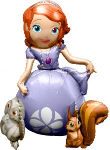 121cm Airwalker Prinsessa Sofia - XXXL