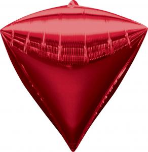 17" (43 cm) Diamondz Röd