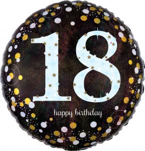 18" (46 cm) Sparkling Birthday 18