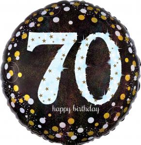 18" (46 cm) Sparkling Birthday 70