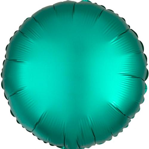 18" Rund Satin Luxe Jade