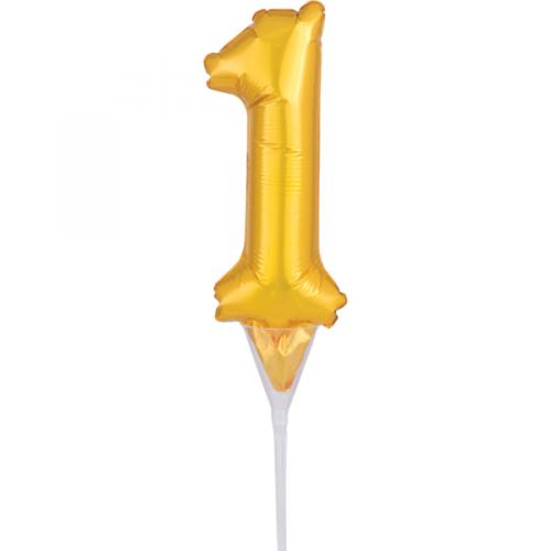 15cm Guld Siffra 1
