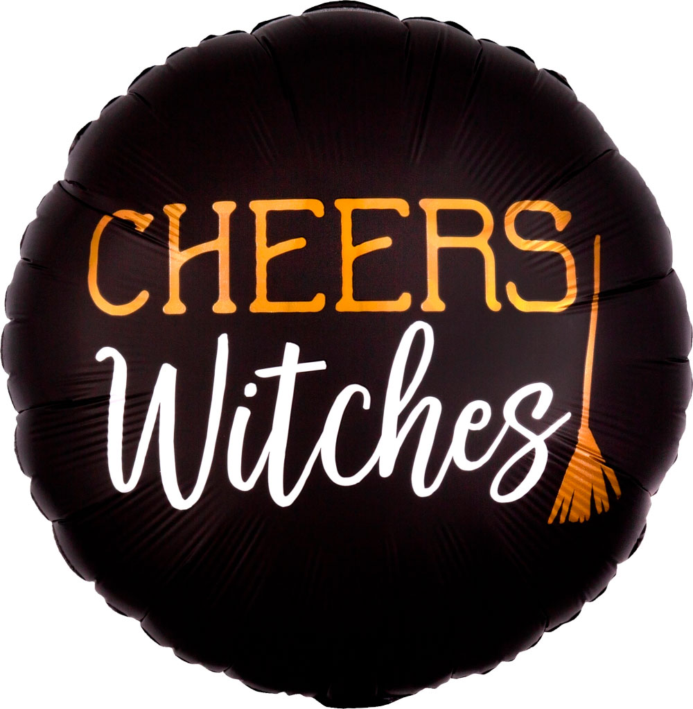 17" (43 cm) Satin Cheers Witches