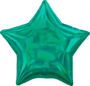 22" (55 cm) Stjärna Holografisk Grön