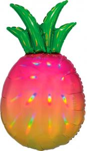 31" (78 cm) Holografisk Ananas
