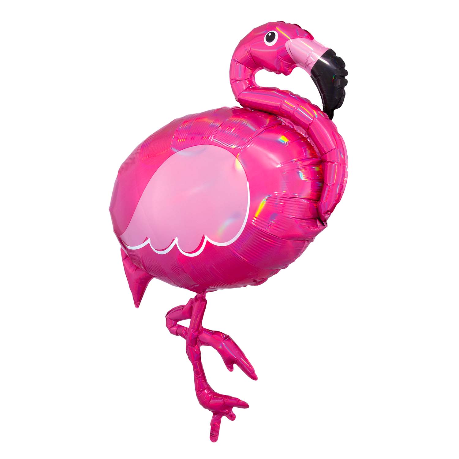 33" (83 cm) Holografisk Flamingo