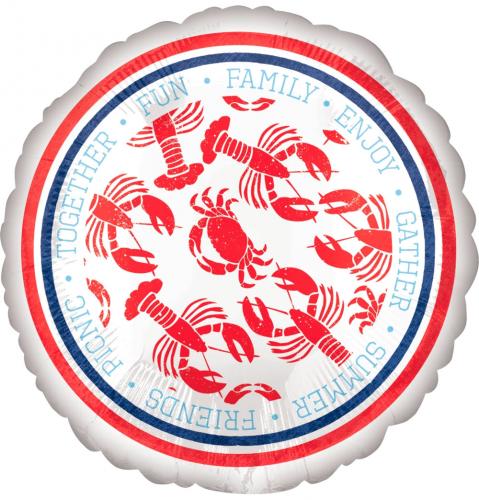 18" Kräftskiveballong