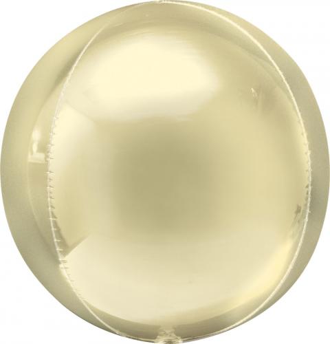 15" Orbz Pastel Yellow f?rpackad