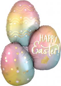 35" Ombre Easter Eggs