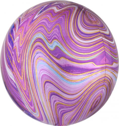 15" Marblez Purple förpackad