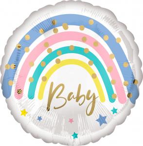 17" (43 cm) Pastel Rainbow