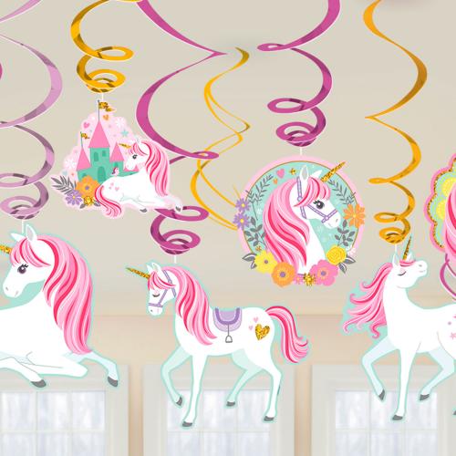 Magical Unicorn 12 st swirls