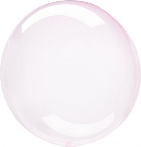 Clearz Crystal Light Pink Foil Balloon