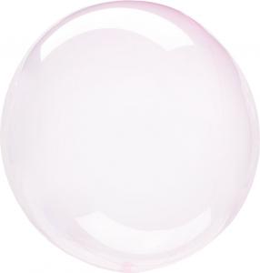 Clearz Crystal Light Pink Foil Balloon