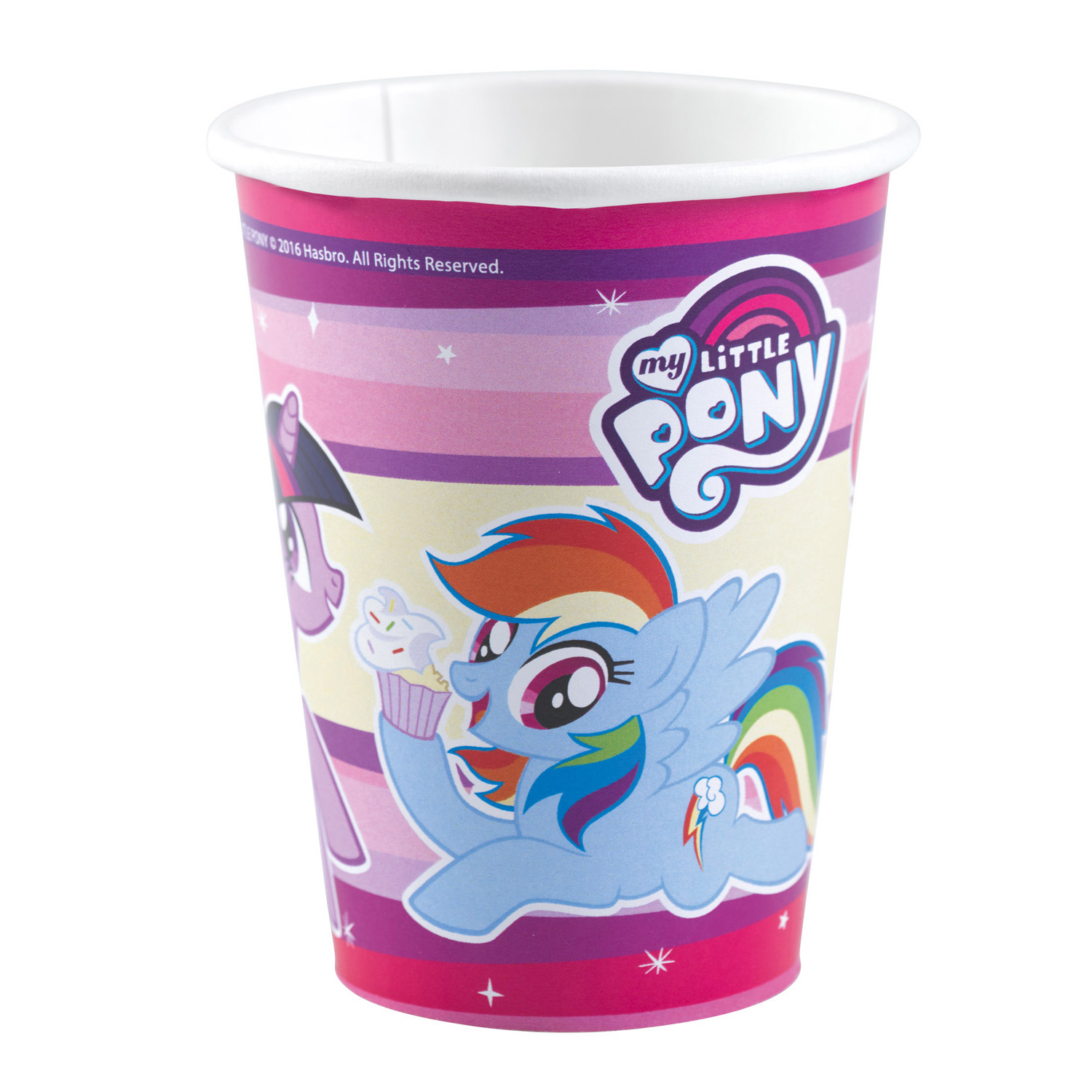 8 Cups My Little Pony - 2017 Paper 250 ml