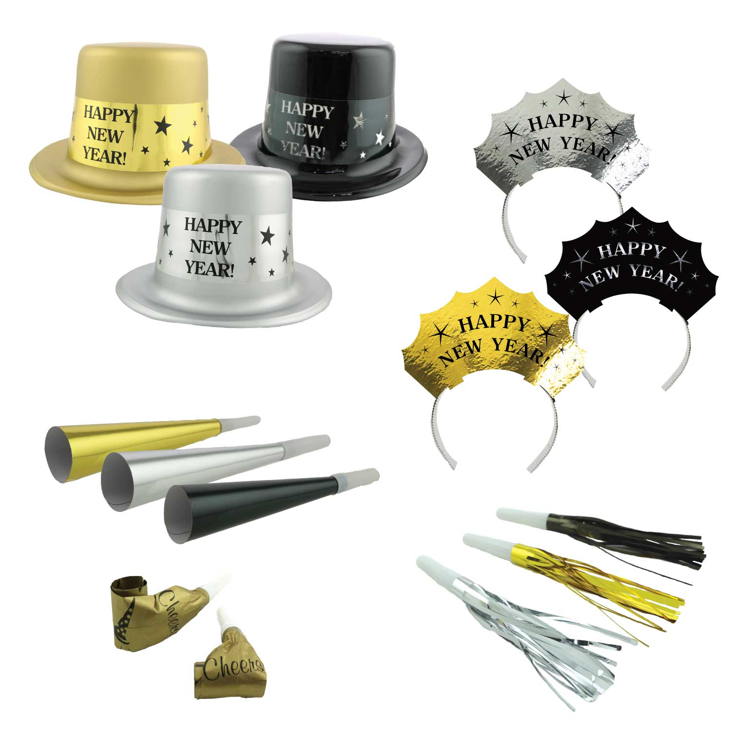 Partyset till nyår