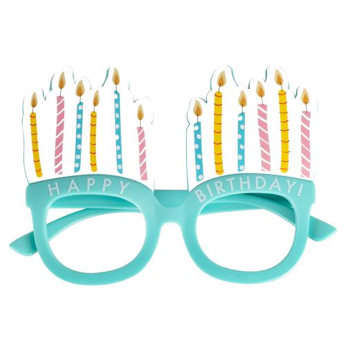 Glasögon med Tårtljus