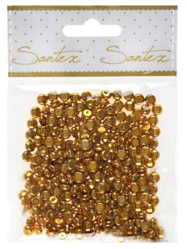Pärlor/Bordskonfetti Guld 300st