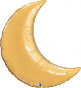 35" (89 cm) Crescent Moon Gold