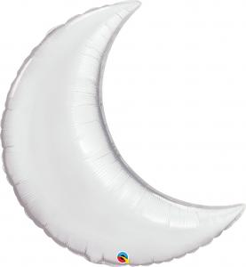35" (89 cm) Crescent Moon Silver