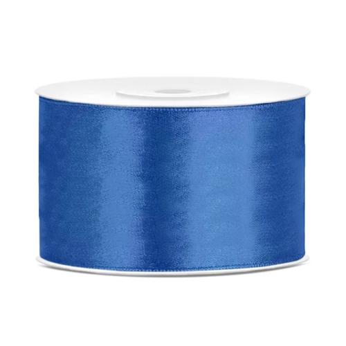 Satinband 38mm Kungsblå