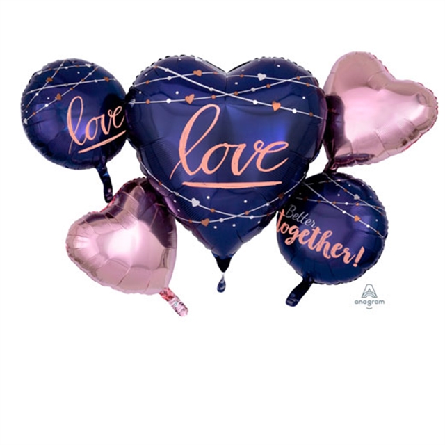 Navy Wedding bouquet