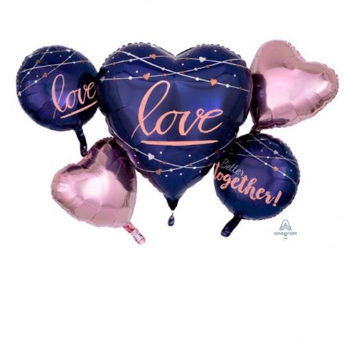 Navy Wedding bouquet