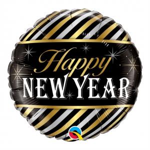 18" (46 cm) New Year Stripes