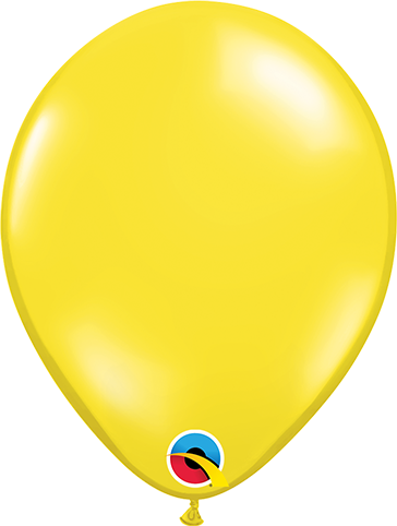 12 cm citron gul ballong 100 pack