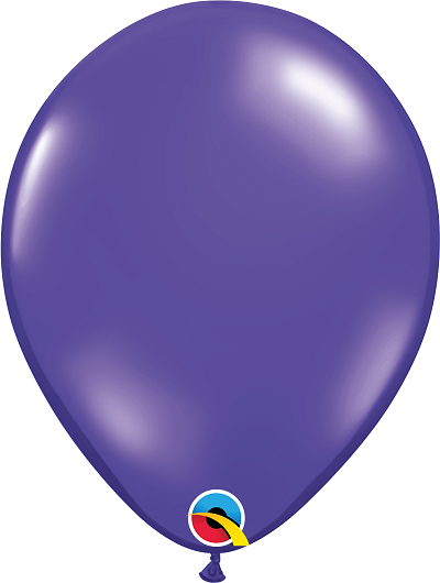 11" (28 cm) Jewel Quartz Purple