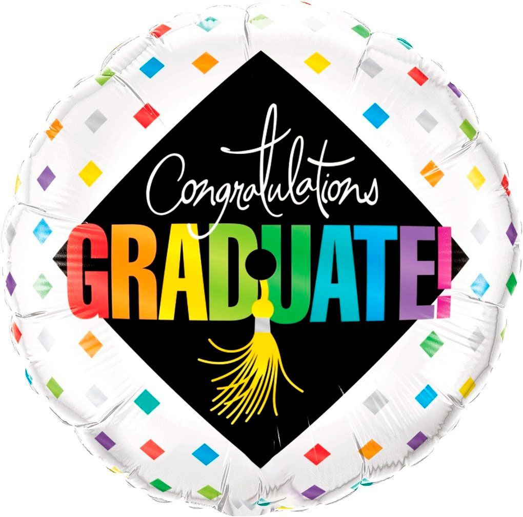18" (46 cm) Congratulations Graduate