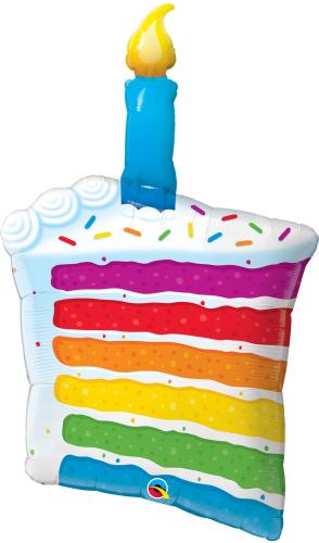 Qualatex SHAPE BIRTHDAY CAKE