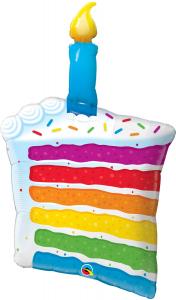 Qualatex SHAPE BIRTHDAY CAKE