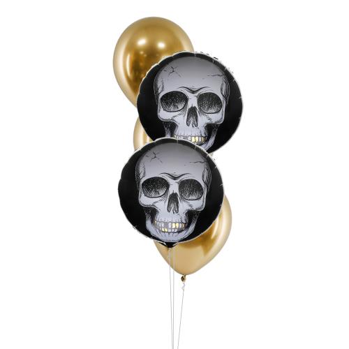 Bukett 505 - Dödskalle Guld