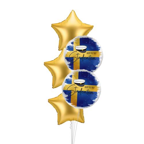 Guldstjärna Sverige - Studentbukett 507